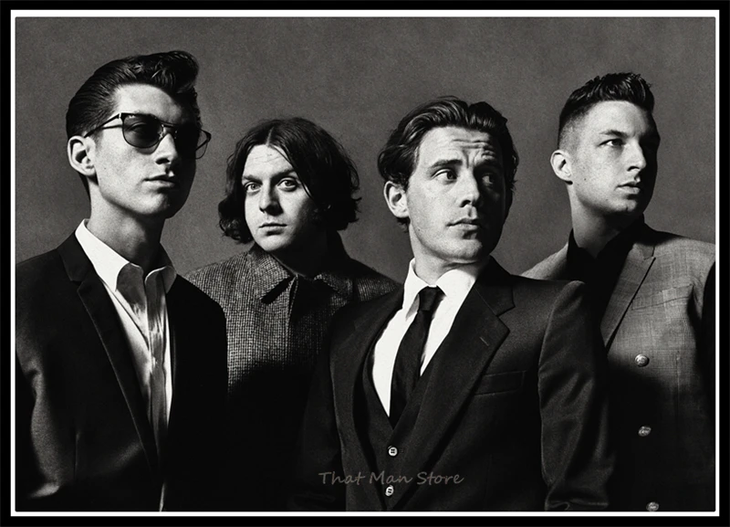 Arctic Monkeys muic плакат четкое изображение наклейки на стену украшение дома хорошее качество печатает белая мелованная бумага домашний арт бренд