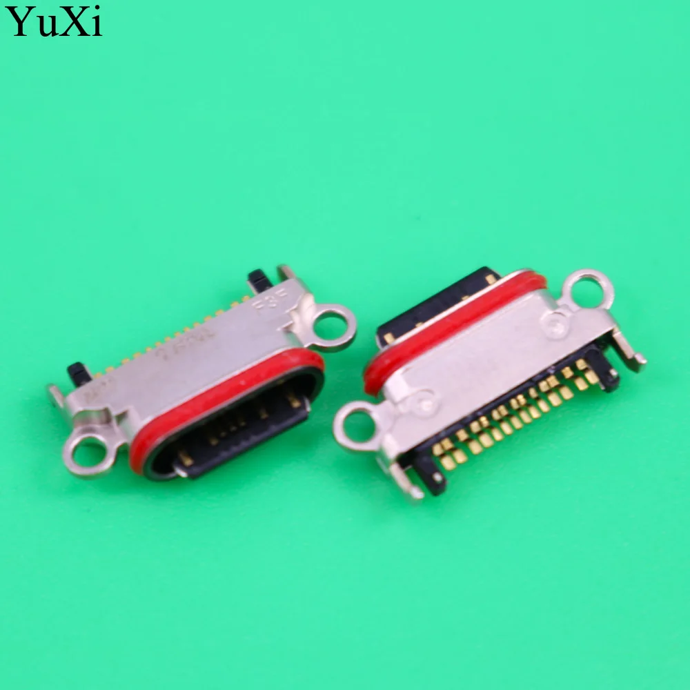 Высококачественный Micro USB разъем YuXi 2 шт./лот зарядный порт для Oneplus 5 5T 6 зарядного