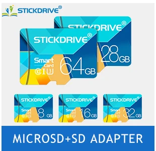 Карта памяти Micro SD, реальная емкость, 4 ГБ, 8 ГБ, 16 ГБ, 32 ГБ, красная карта памяти Microsd TF, флеш-накопитель, карта памяти