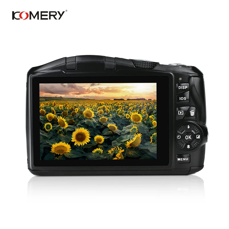 KOMERY оригинальная Цифровая видеокамера Vlogging веб камера для Youbute HD 1080P 24MP 3 5 дюймов