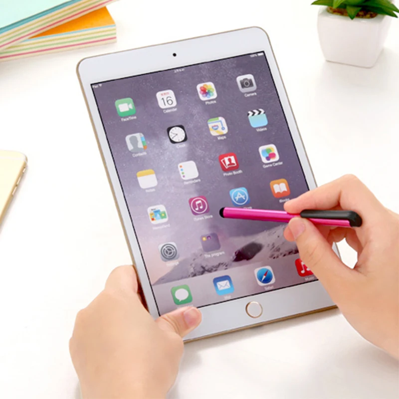 10 шт./партия универсальный стилус с сенсорным экраном для iPad iPhone Samsung Galaxy планшет, все мобильные телефоны, планшетные ПК