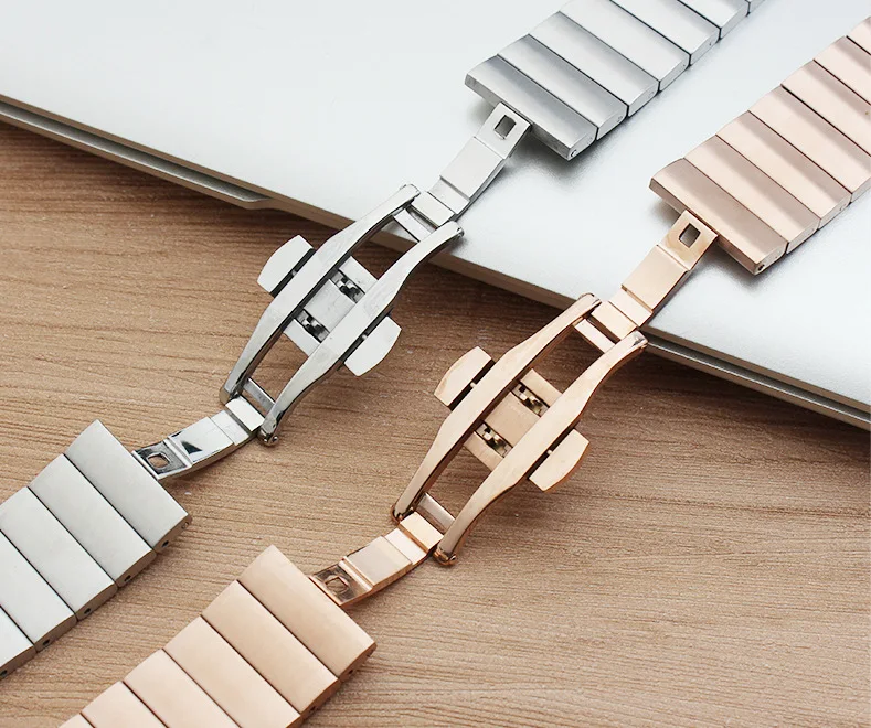 Браслет для apple watch band 44 мм 40 мм iwatch ремешок из нержавеющей стали correa 42 мм 38 мм для apple watch series 4 аксессуары