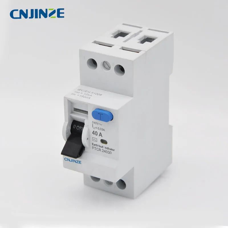 A/AC Тип Электромагнитного Типа RCCB Электрический выключатель утечки