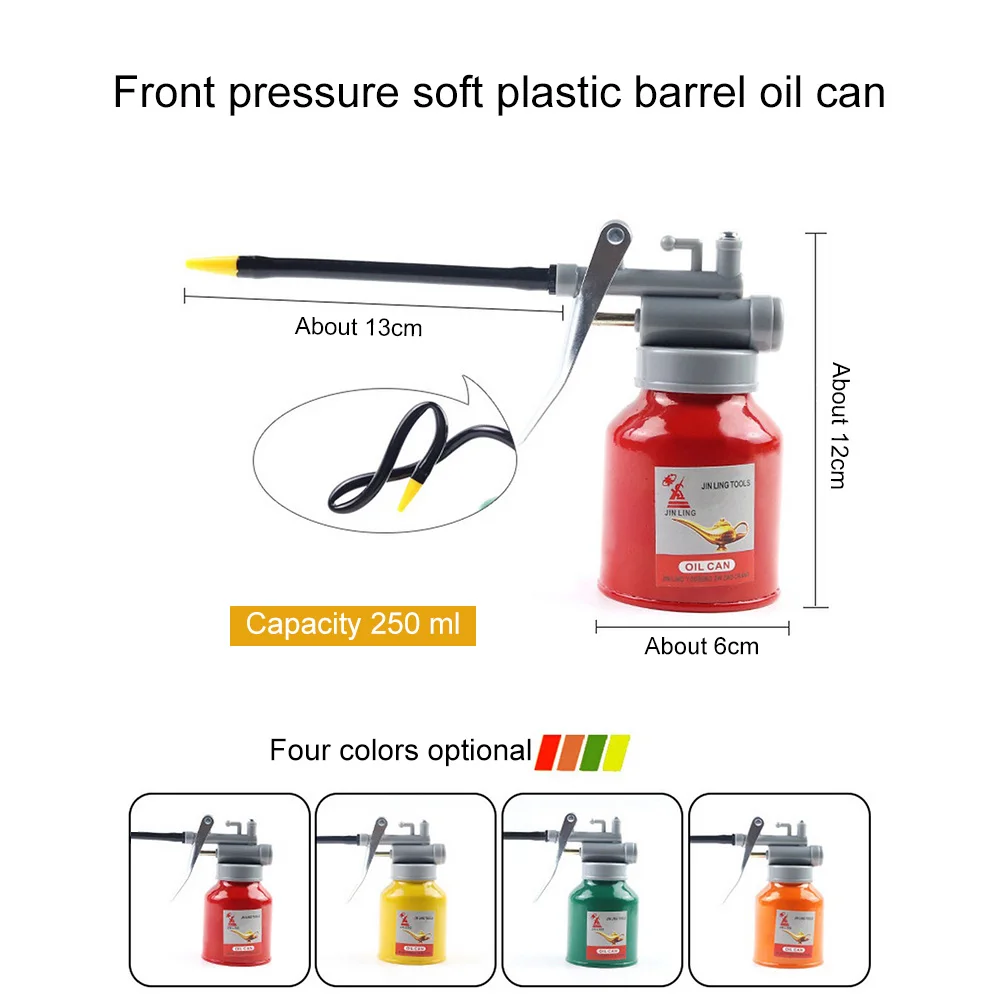 Новый насос высокого давления 250 мл распылитель горшок для смазки масло Аэрограф