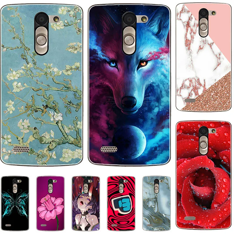 Милый модный чехол для телефона LG L Bello D337 D335 L Prime D331 задняя крышка чехол с цветочным принтом розы животных Fundas Para