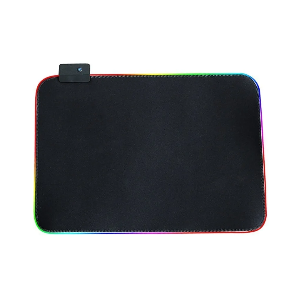 CHUYI Led RGB Освещение Коврик для мыши для игр поверхность водонепроницаемый Usb мышь кабель к тачпаду игровая мышь коврик мыши для World Of Warcraft для Dota2
