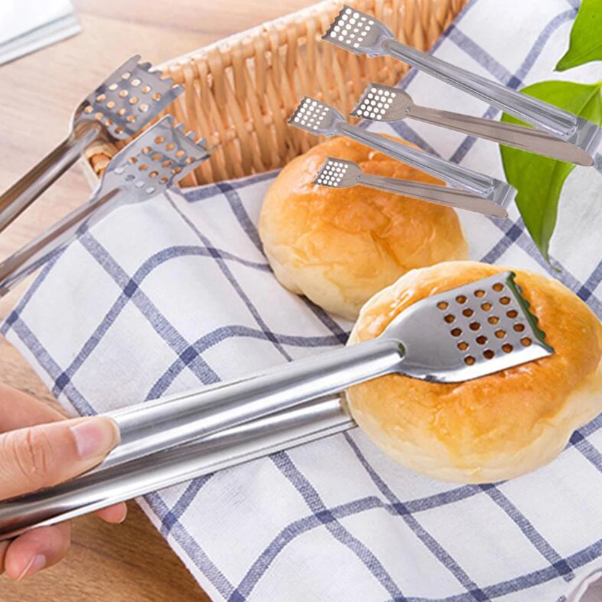 1 шт. Braed Еда щипцы буфет для кухни Пособия по кулинарии Нержавеющая сталь