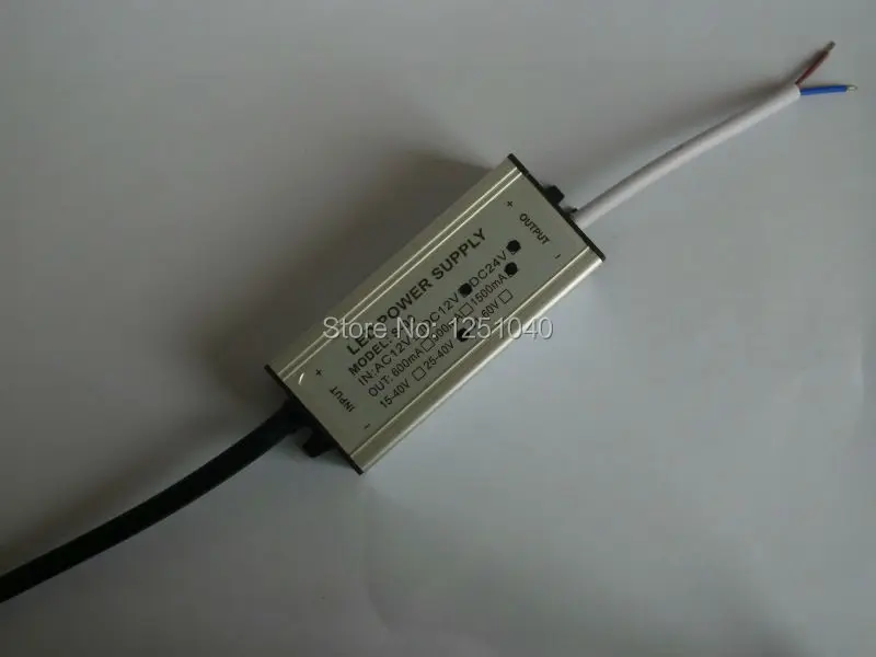 Светодиодный драйвер 40 Вт 50 60 12 В 24 Совместимость с солнечной батареей IP67 Waterproofr