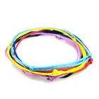 Лидер продаж 2019, 1 шт., модный красный плетеный браслет на удачу, красный, зеленый веревочный браслет ручной работы для женщин и мужчин, ювелирные изделия для влюбленных пар