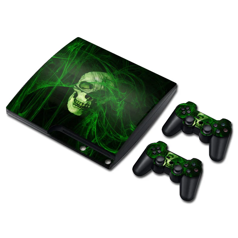 TN-P3Slim-1227 Защитная виниловые наклейки на кожу крышка для playstation 3 slim для PS3 тонкий - Цвет: TN-P3Slim-1227