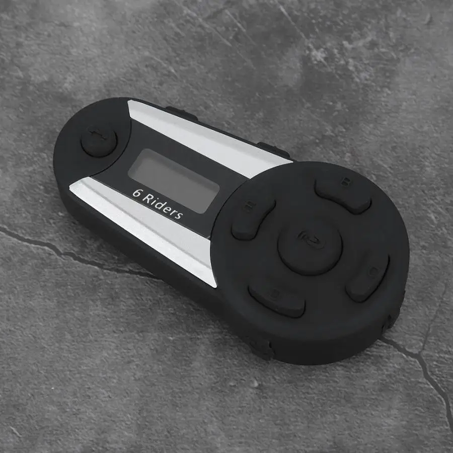 Мотогарнитура T20S Bluetooth интерком для мотоциклетного шлема с дисплеем|Наушники