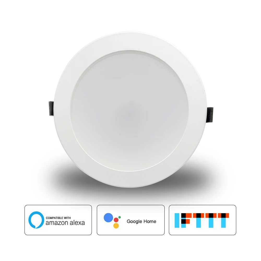 BoazSmart Wifi умный Светодиодный светильник 10 Вт изменение цвета RGBW диммируемая лампа