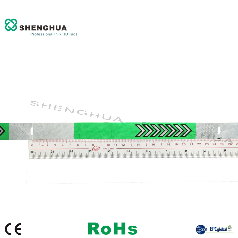 200 шт./кор. Регулируемый УВЧ пассивная RFID браслет метка 860 МГц-960 МГц Смарт этикетка