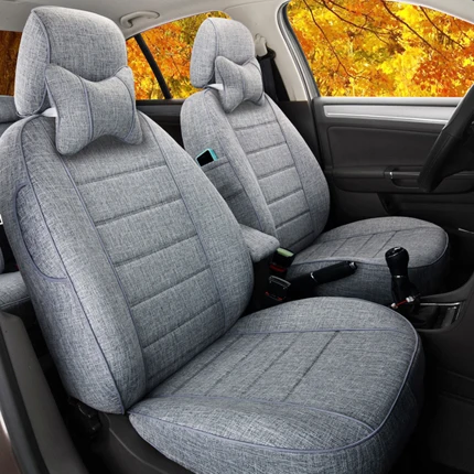 AutoDecorun постельные принадлежности на заказ покрытие сиденья для toyota sienna аксессуары Чехлы для автомобильных сидений набор подушки для автомобилей Защитные чехлы для сидений 27-30 шт - Название цвета: Grey 4
