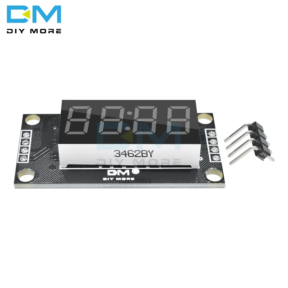 4-цифровой Дисплей модуль для Arduino с часами 0,36 дюймов 7 сегментов Дисплей трубки зеленый светодиодный доска TM1637 модуль