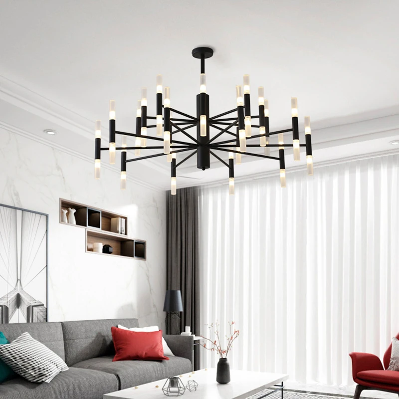 Светодиодные современные подвесные светильники suspendus lustre столовая Отель