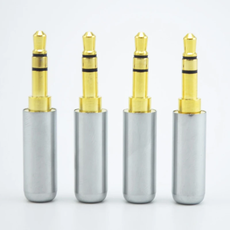 4 pcs brand New top quatily 3.5mm 3 Pole Male Repair Earphones Jack Plug Connector | Электроника