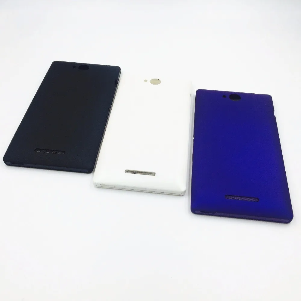5 0 дюймовая задняя крышка для Sony Xperia C C2304 C2305 S39 S39h S39c корпус аккумулятора|Корпусы и