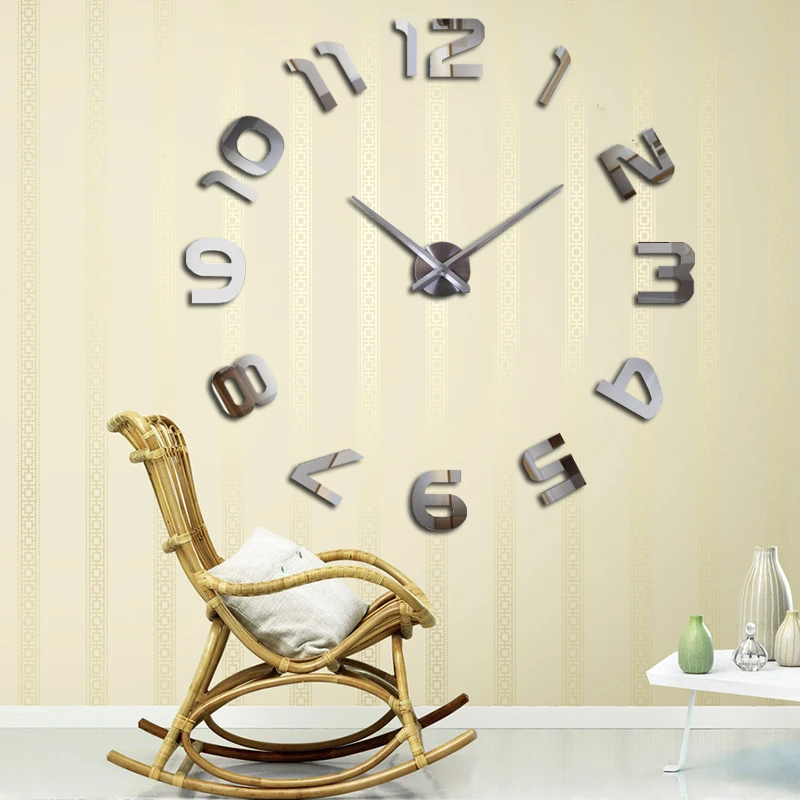 2020 muhsein новые часы настенные horloge акриловые зеркальные наклейки украшение дома