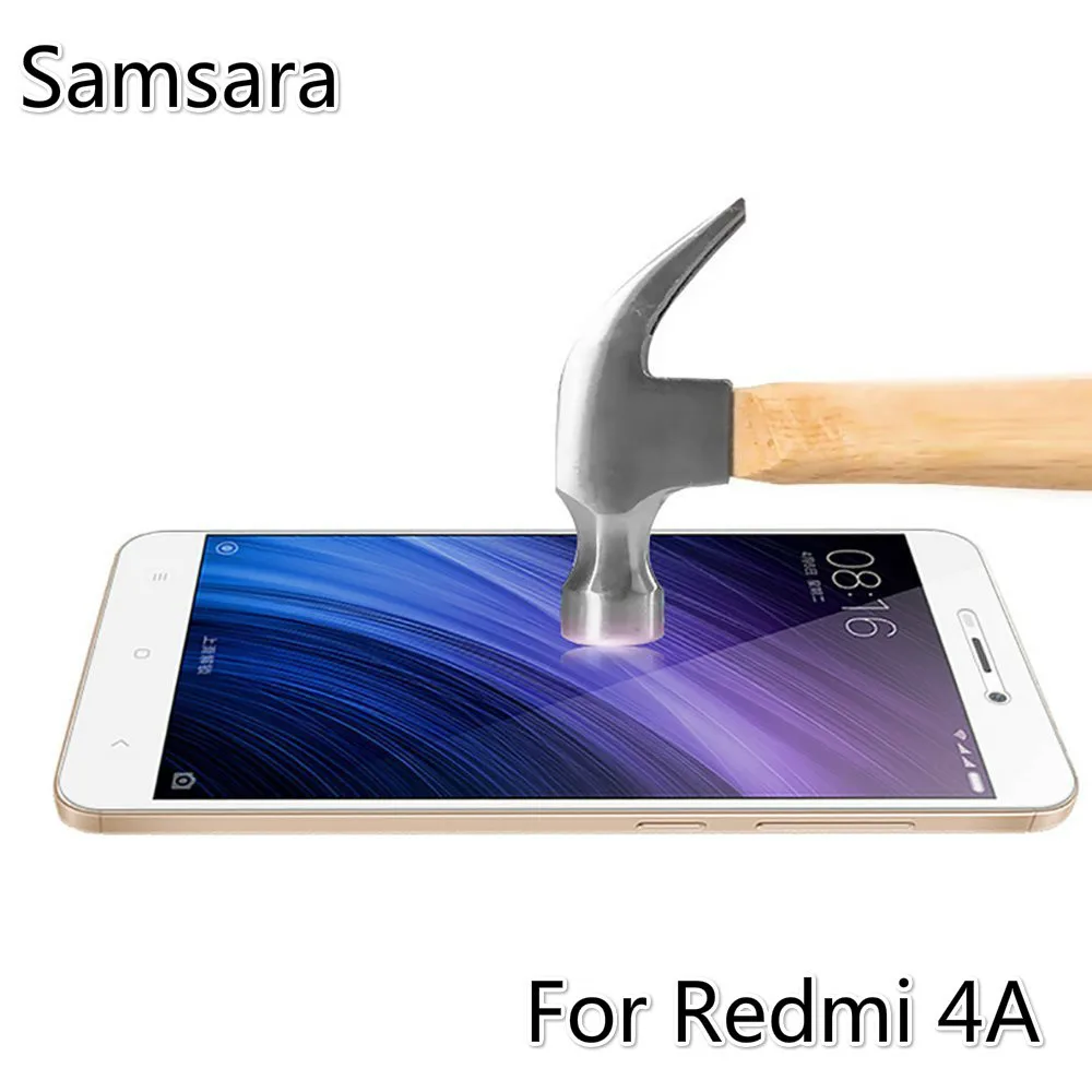Твердое закаленное стекло Samsara 9H для Xiaomi Redmi 4a Защита экрана xiomi redmi защитная