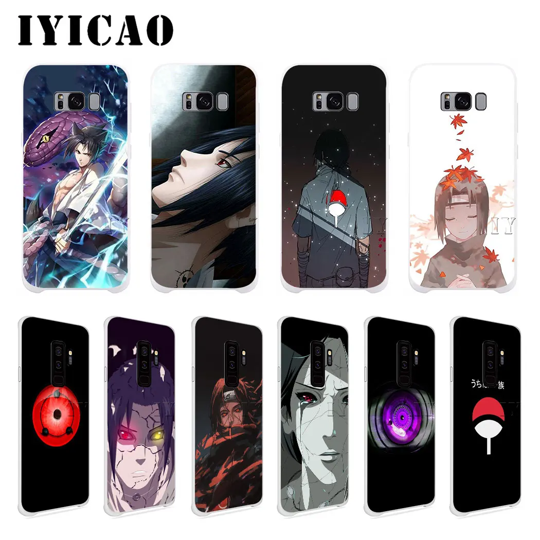 Наруто Учиха Итачи Саске для Samsung Galaxy A3 A5 A6 A7 A8 Plus A9 A10 A30 A40 A50 A70 M10 M20 M30 A10S A20S A30S A40S