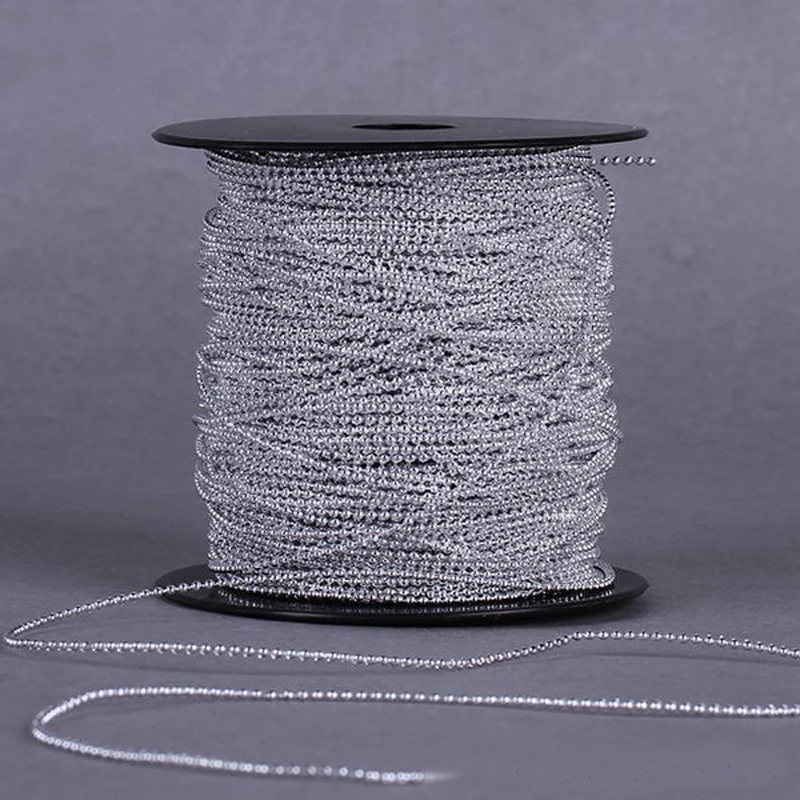 Искусственный Жемчужный бисер 100 метров/рулон 1 5 мм золотой серебристый