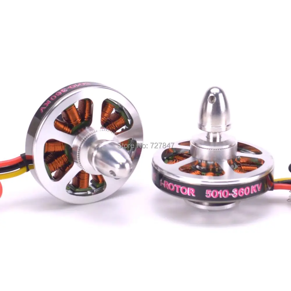 Новые бесщеточные двигатели 5010 360KV / 750KV с высоким крутящим моментом для