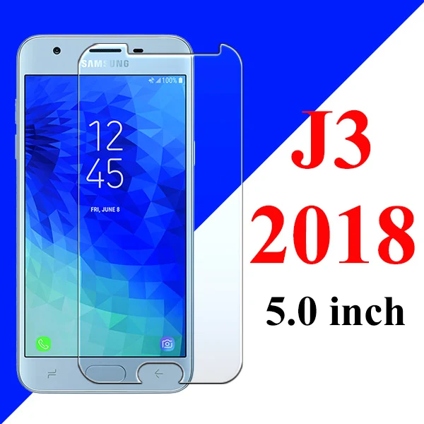 Защитный Стекло на samsung Galaxy J5 J7 J1 J3 J2 J4 J6 J8 Броня Samsyng Galax J 1 2 3 4 5 6 7 8 лист чехол - Цвет: J3 2018