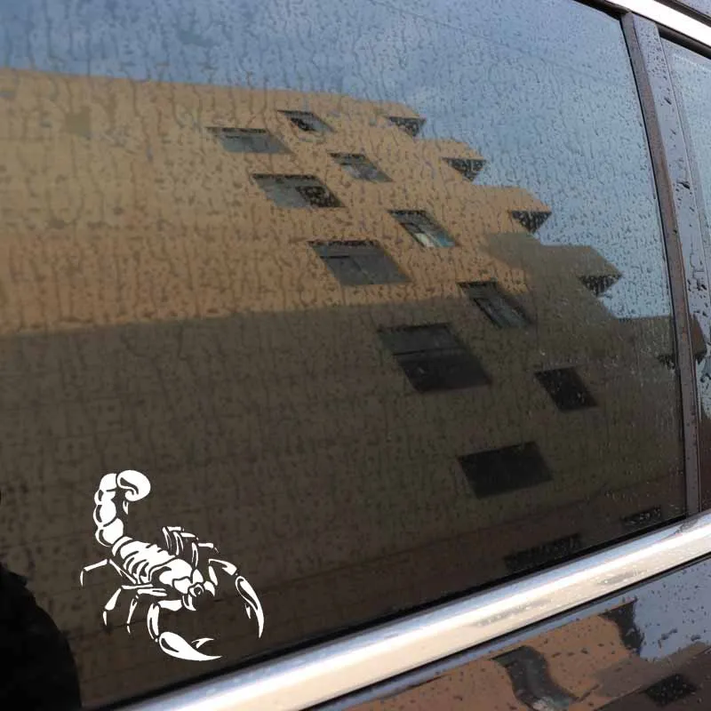 YJZT 19 3 см * 20 свирепная наклейка скорпиона Виниловая для автомобиля