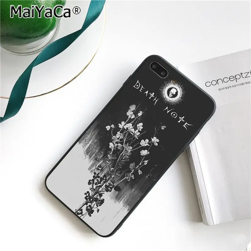 MaiYaCa чехол Ryuk смерть Кира Coque чехол для телефона для iphone 11 Pro 11Pro Max X XS MAX 6 6s, 7, 7 plus, 8, 8 Plus, 5 5S SE XR - Цвет: A12