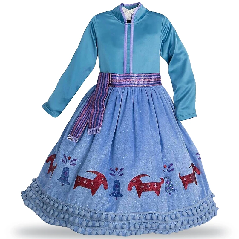 Детское платье принцессы Анна Эльза для девочек|princess cosplay|elsa dress cosplaydress cosplay |