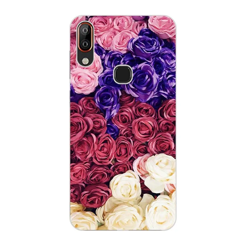 A191 Для BQ Vsmart Joy 1 Plus PQ6002/Active 1 Plus PQ4002 6,1" чехол с милым рисунком розы волка Мягкий силиконовый чехол для телефона - Цвет: A191