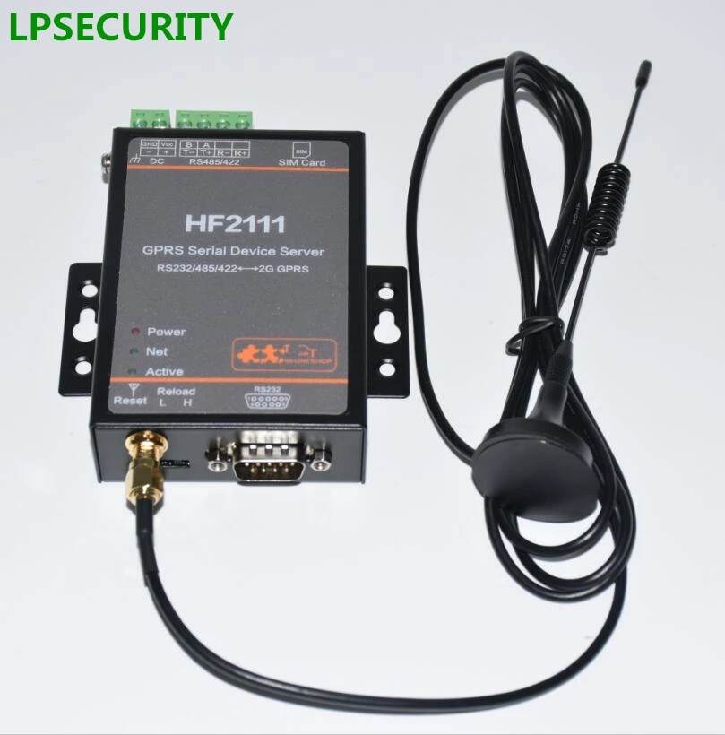 LPSECURITY серийный RS422 RS232 RS485 к GPRS DTU модуль серверный контроллер Поддержка GSM/GPRS|serial