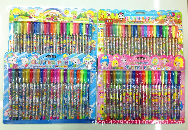 Разогрейте различные узоры 24 цветные карты установленный Хайлайтер/фонарик