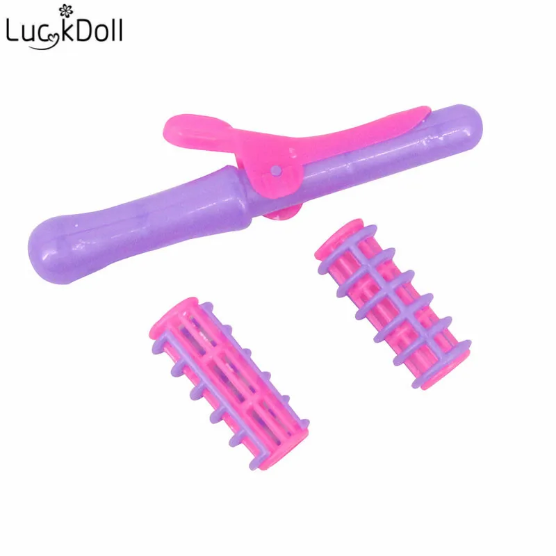 n1680 Luckdoll новые аксессуары для куклы парикмахерские инструменты для создания объема косметика и другие подходящие для 18-дюймовые американская кукла игрушка, подарок на праздник - Цвет: n1680