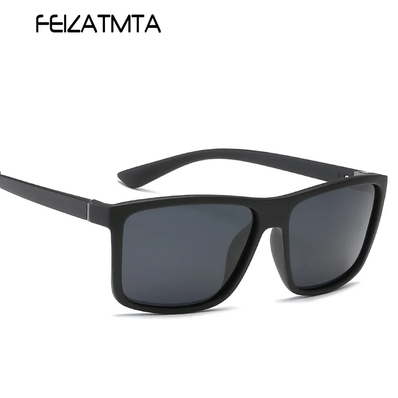 FEIZATMTA Для мужчин поляризованных солнцезащитных очков s квадратный Брендовая
