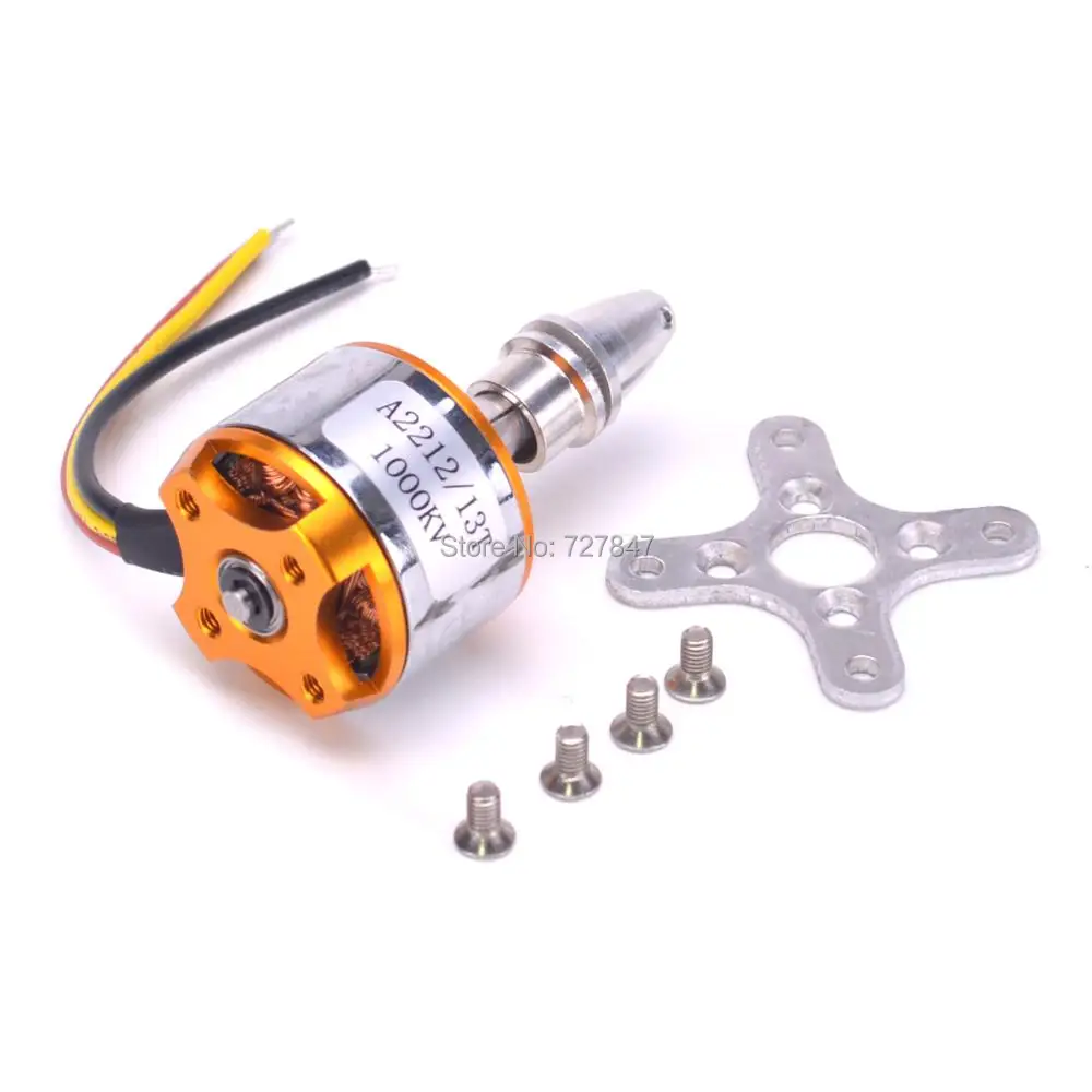Новый Мультикоптер XXD A2212 2212 1000KV 1200kv 1400kv 1800kv Rc бесщеточный двигатель для 4 оси