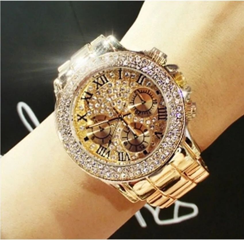2019 New Women Rhinestone Watches Lady Dress Women watch Diamond Luxury brand Bracelet Wristwatch ladies Crystal Quartz Clocks