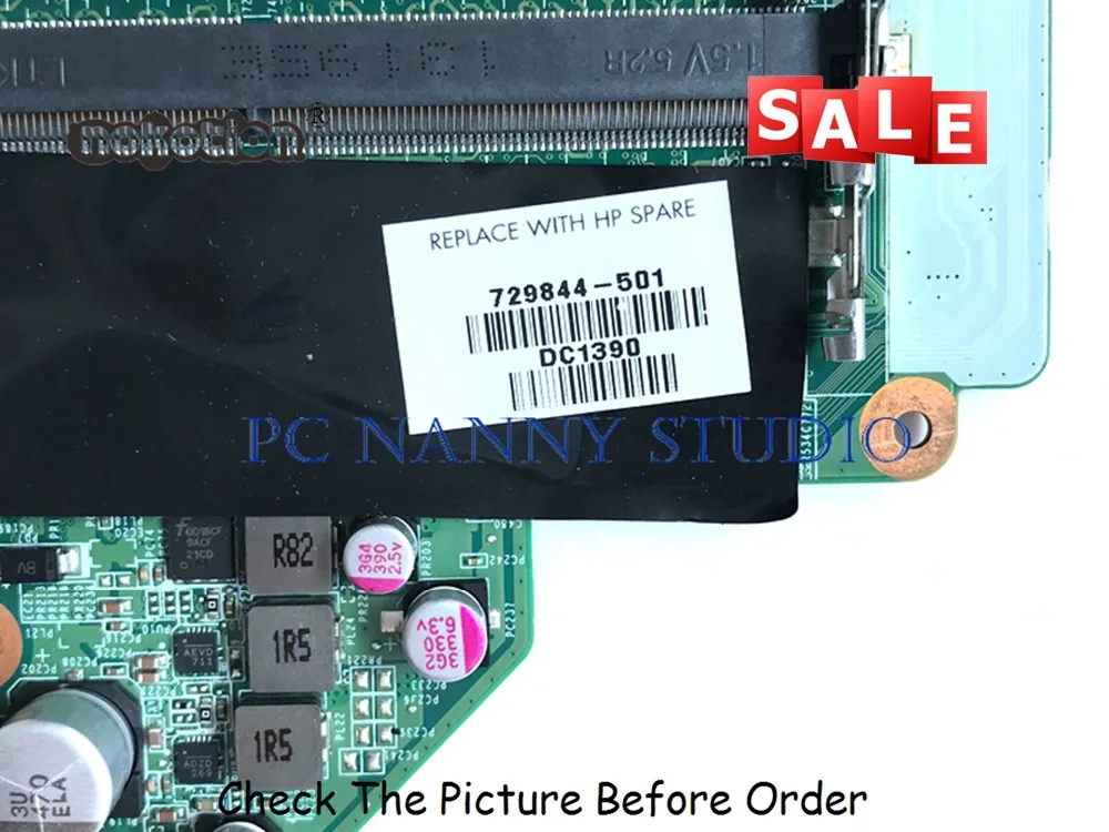 PANANNY 729844 501 для HP Pavilion 17 E030SV E материнская плата ноутбука HM76 i3 3110M DDR3