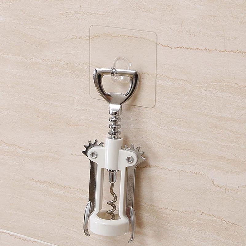 4 шт. крючок для хранения прочная прозрачная присоска настенные крючки вешалка