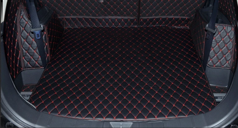 Специальные коврики для багажника для Mitsubishi Outlander 5 мест прочные коврики для багажника для Outlander-2013