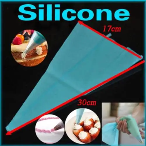 Новый силиконовый кондитерский мешок для выпечки глазурь крем кондитерское