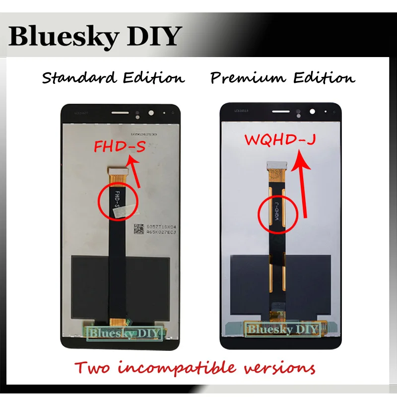 Для Huawei Honor V8 Standard Edition KNT-UL10 KNT-AL10 KNT-TL00 KNT-TL10 LCD дисплей + сенсорный экран дигитайзер
