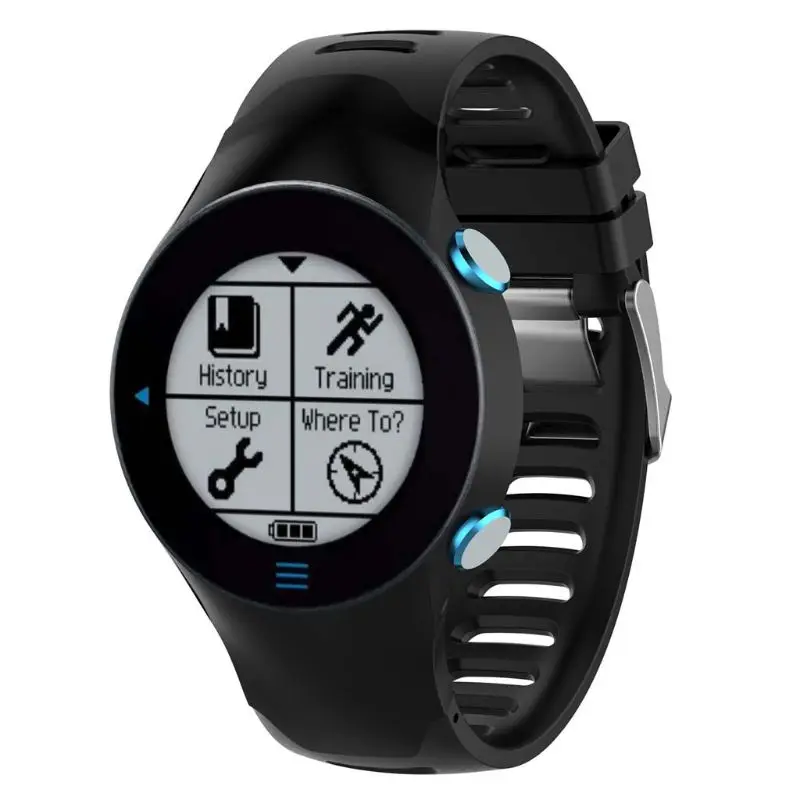 Силиконовый сменный ремешок для наручных часов Garmin Forerunner 610 с инструментами