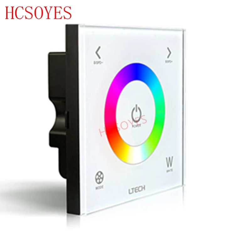 Letch D4 светодиодный сенсорный контроллер RGBW DC12 24V 4A * 3ch Выход Стекло осязаемый