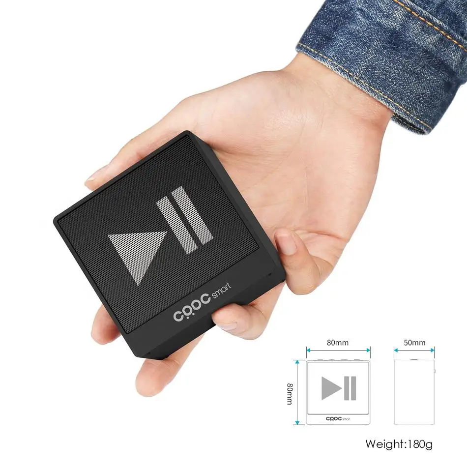 CRDC Портативный Bluetooth Динамик 5 Вт мини сабвуфер Super Bass стерео Открытый