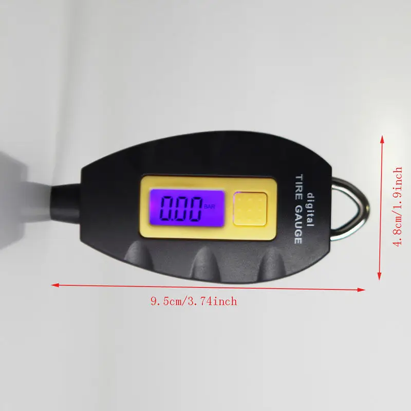 ЖК дисплей цифровой манометр для шин тестер Манометр автомобильных грузовых