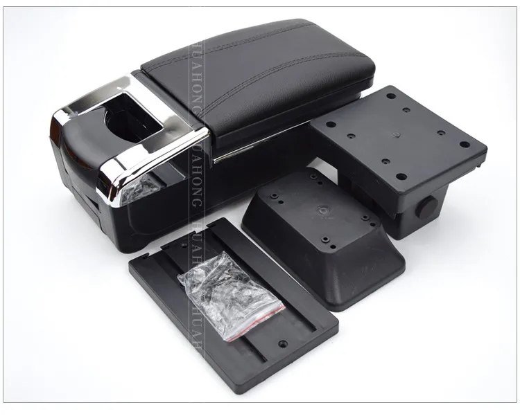 Vtear для Skoda Octavia Yeti автомобильный подлокотник кожаный подлокотник usb интерфейс коробка для хранения интерьер автомобиля-Стайлинг украшения Аксессуары