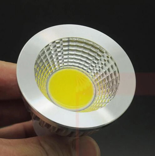 1 шт. затемнения 7 Вт прожектор led COB LED E27 E14 GU10 лампочки 180 градусов Угол