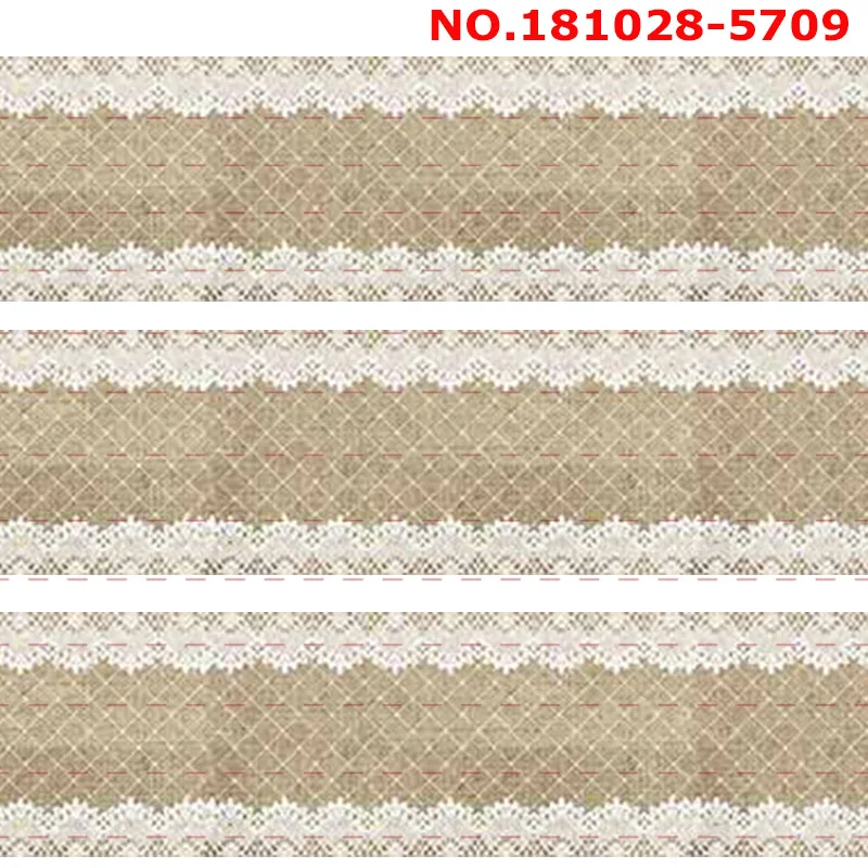 Новые 50 ярдов красочные ленты с цветочным принтом сбоку grosgrain 5707 | Дом и сад